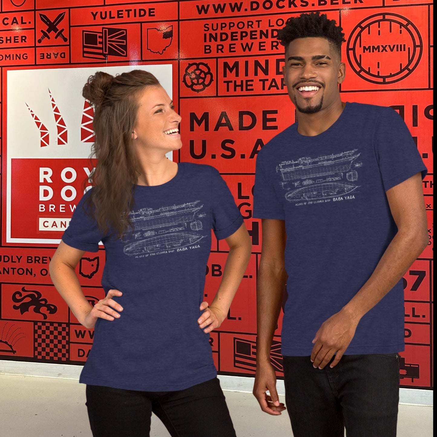 Baba Yaga Blueprint Unisex Tee