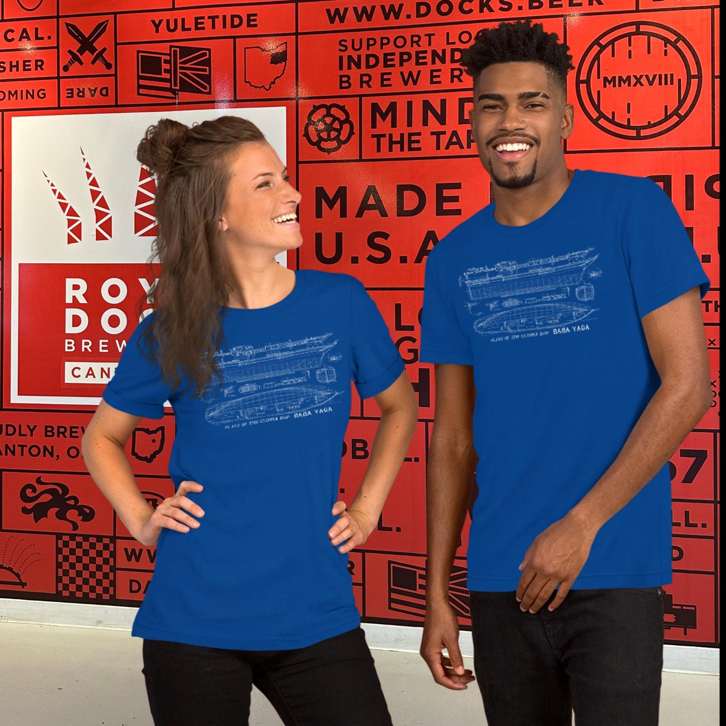 Baba Yaga Blueprint Unisex Tee