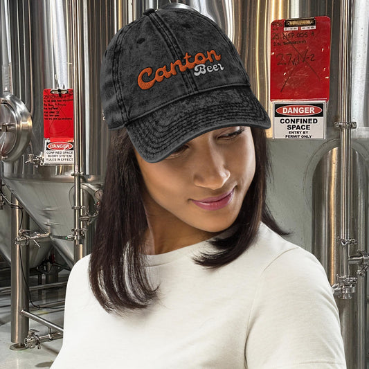 Canton Beer Vintage Cotton Twill Cap